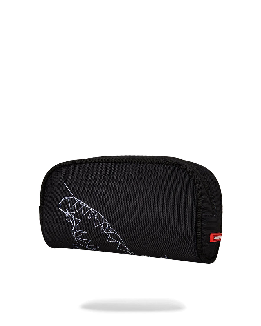 Pochette e beauty Sprayground SUCCESS SCRIBBLE SHARK PENCIL POUCH 