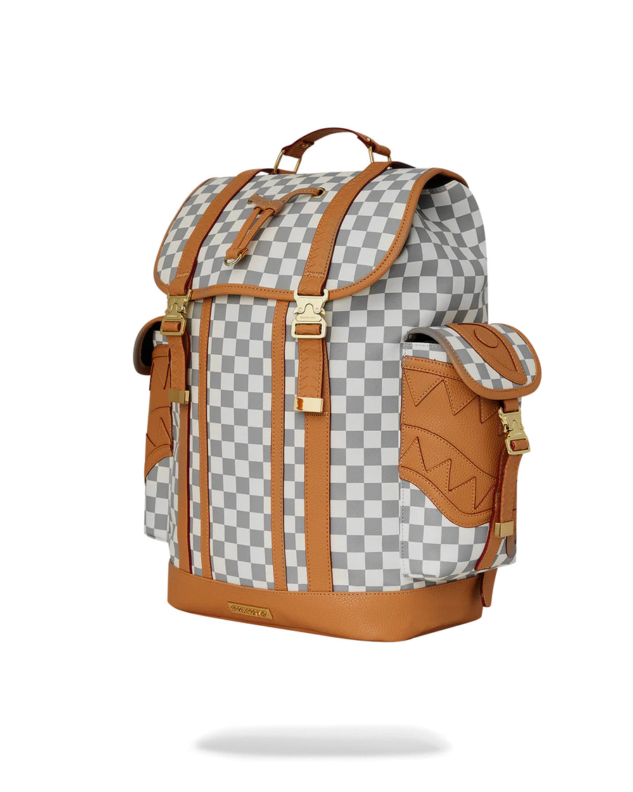 Mochila Sprayground HENNY RACEWAY CREAM MONTE CARLO 