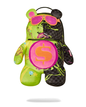 Zaino Sprayground SLIME DIME BEAR ON BAG BACKPACK 