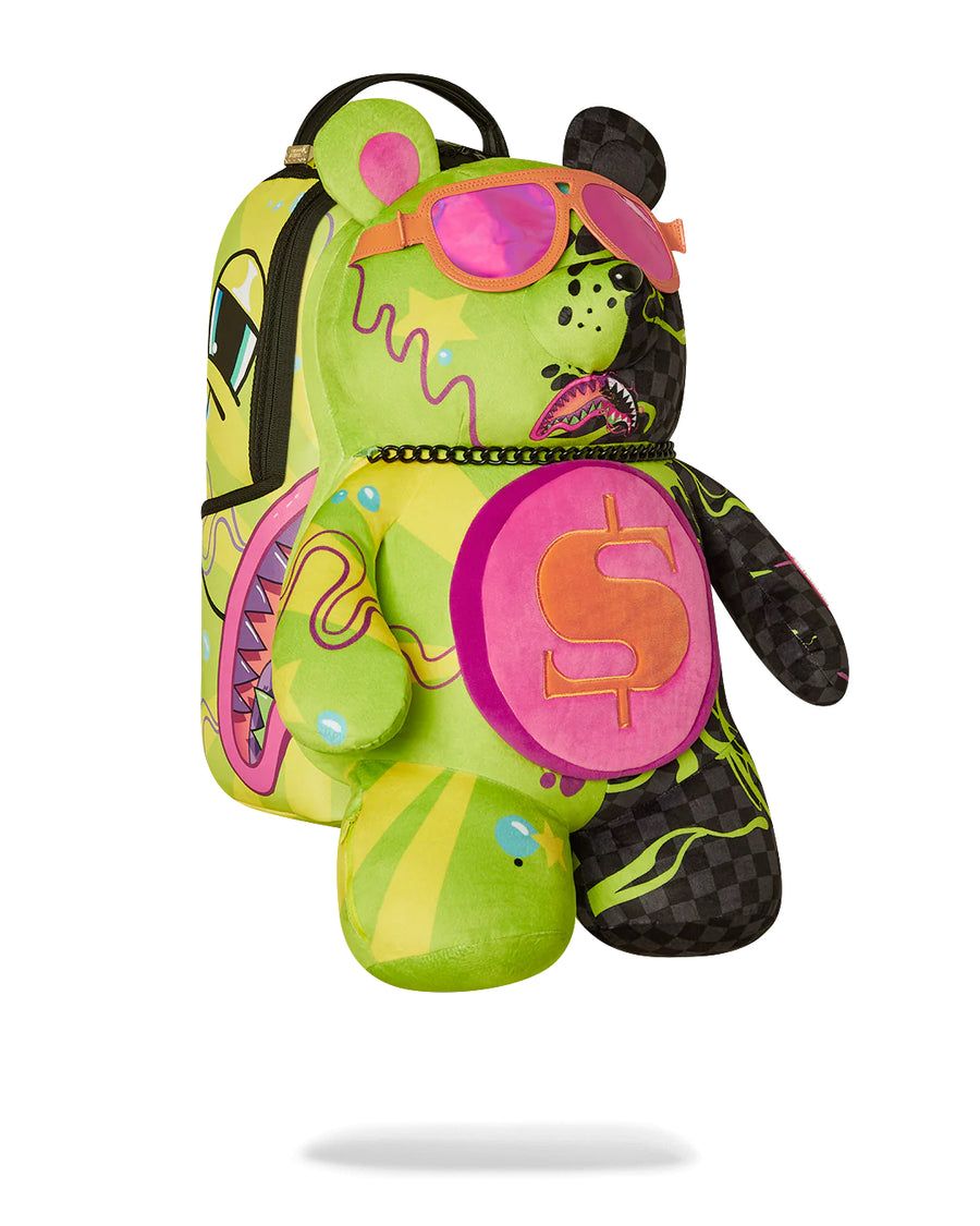 Sac à dos Sprayground SLIME DIME BEAR ON BAG BACKPACK 