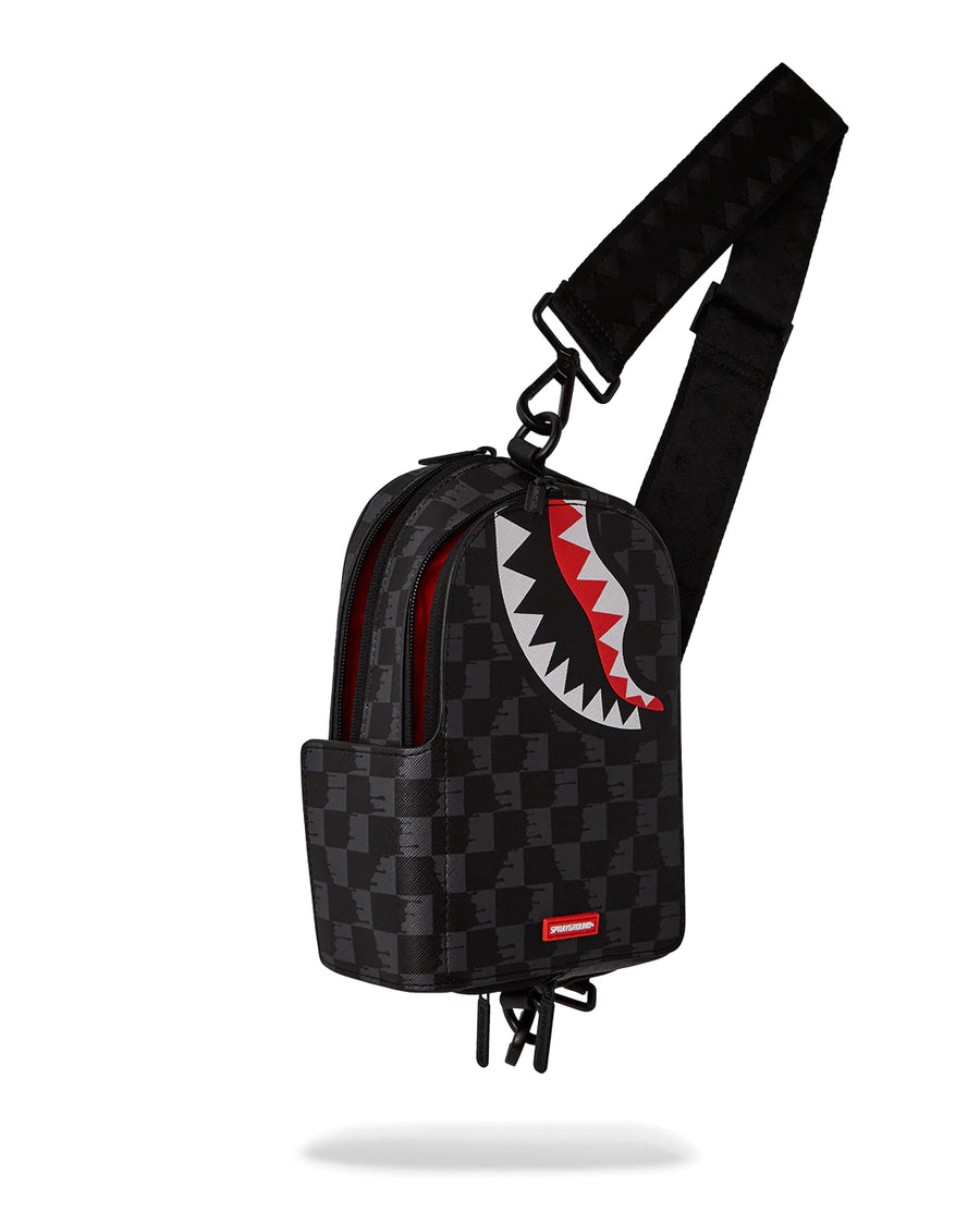 Sprayground  DRIP CHECK SHARK BACKPACK SLING