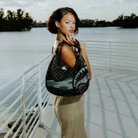 Split Up Camo Tear Vice Shoulder Bag