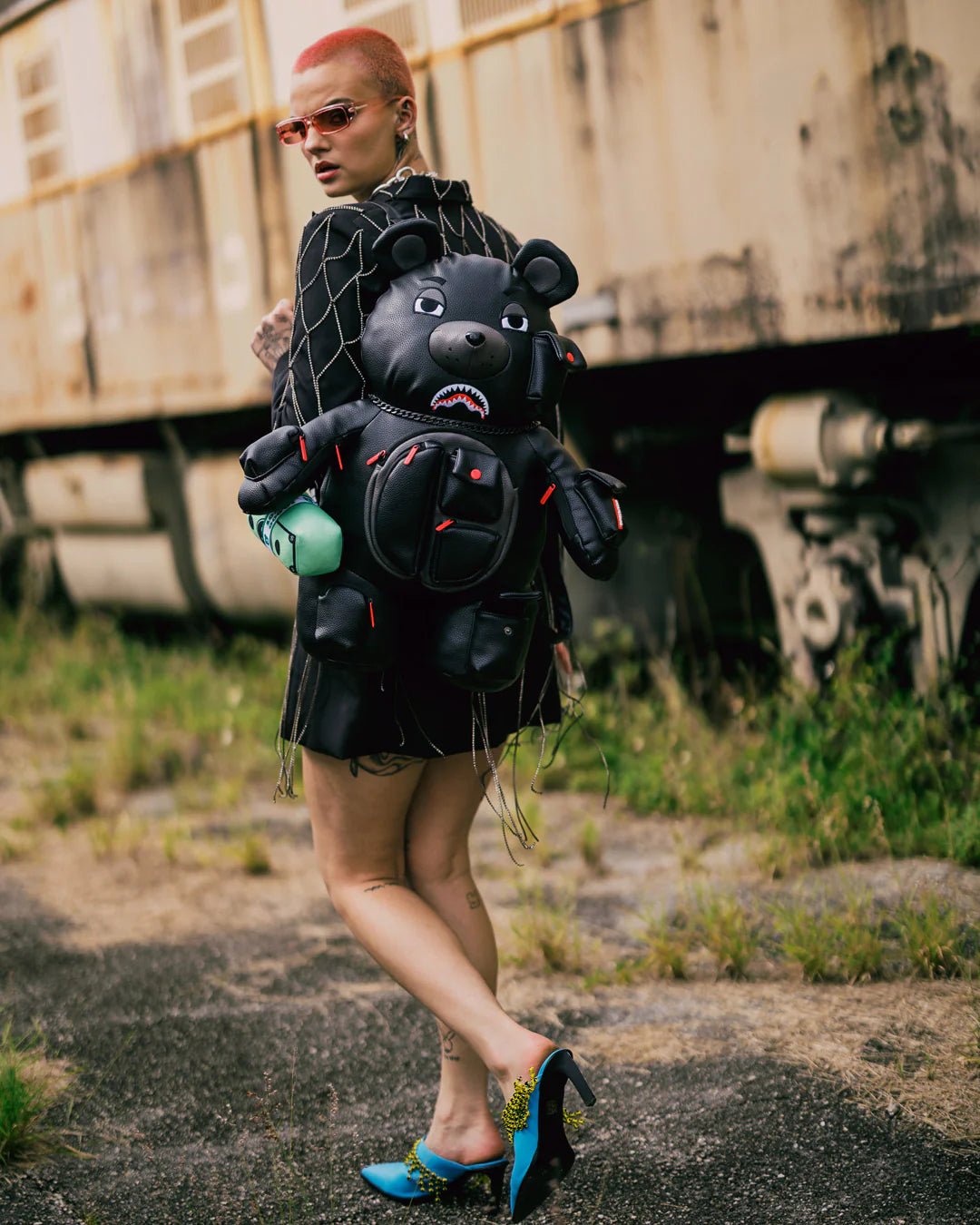 Zillion Pockets Moneybear Backpack