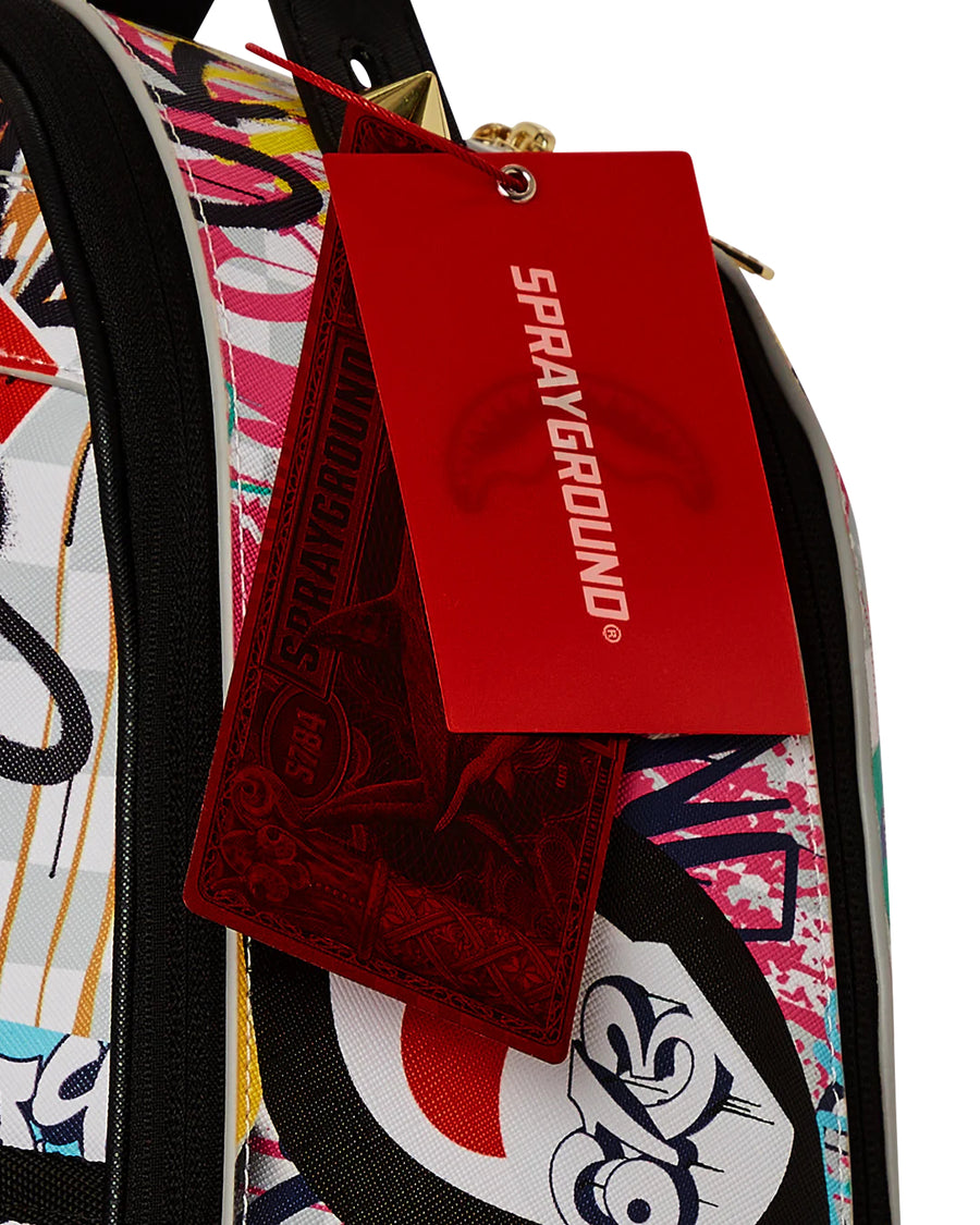 Zaino Sprayground SIP THE RIZZ CREAM CHATEAU BACKPACK 