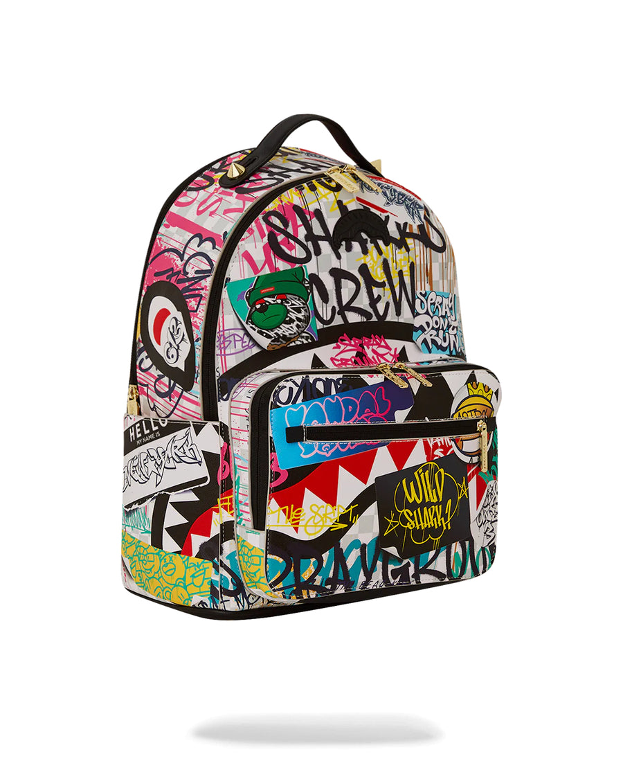 Sprayground  SIP THE RIZZ CREAM CHATEAU BACKPACK