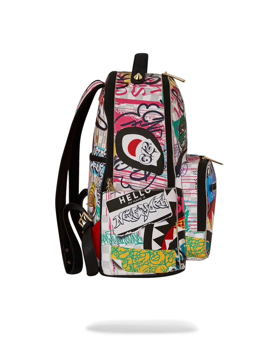 Sprayground  SIP THE RIZZ CREAM CHATEAU BACKPACK