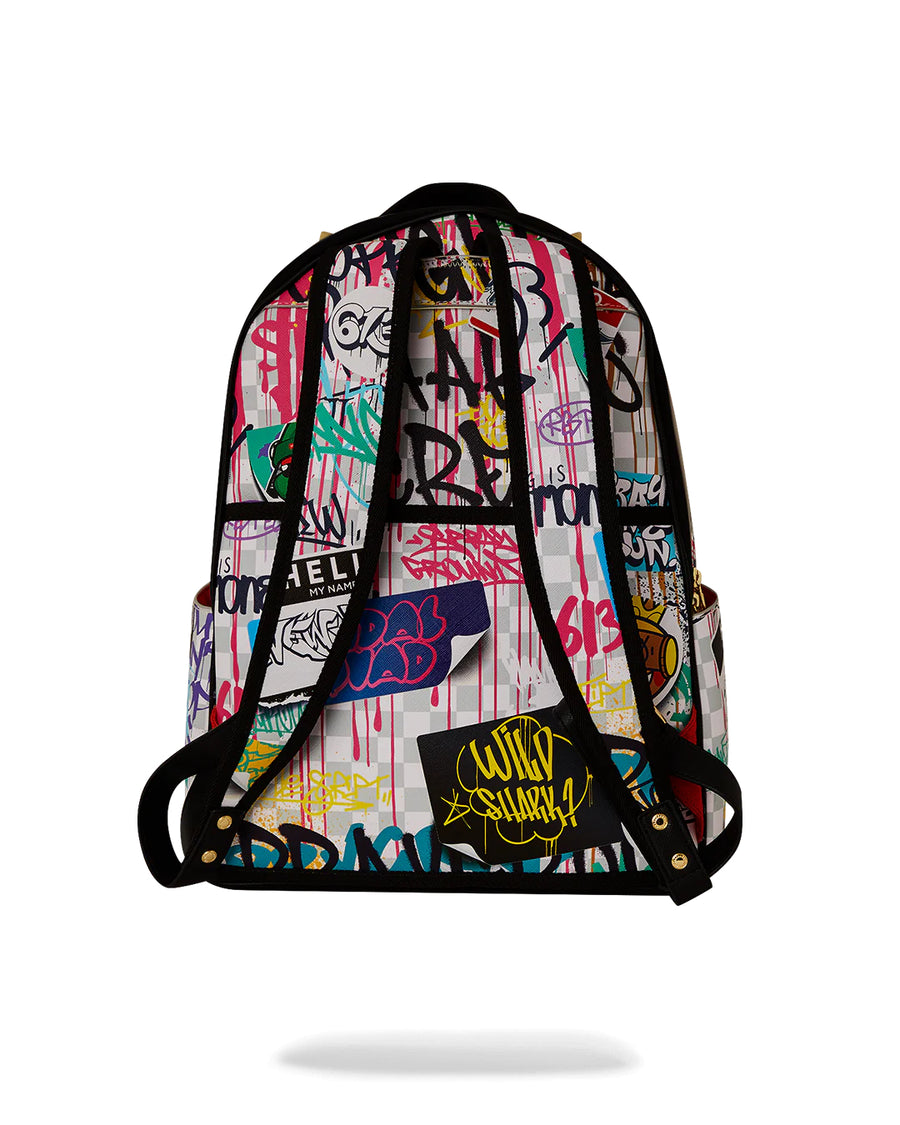 Sprayground  SIP THE RIZZ CREAM CHATEAU BACKPACK