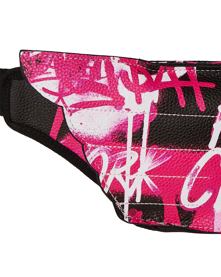 Marsupio Sprayground PINK GRAFF CITY WINGED CROSSBODY 