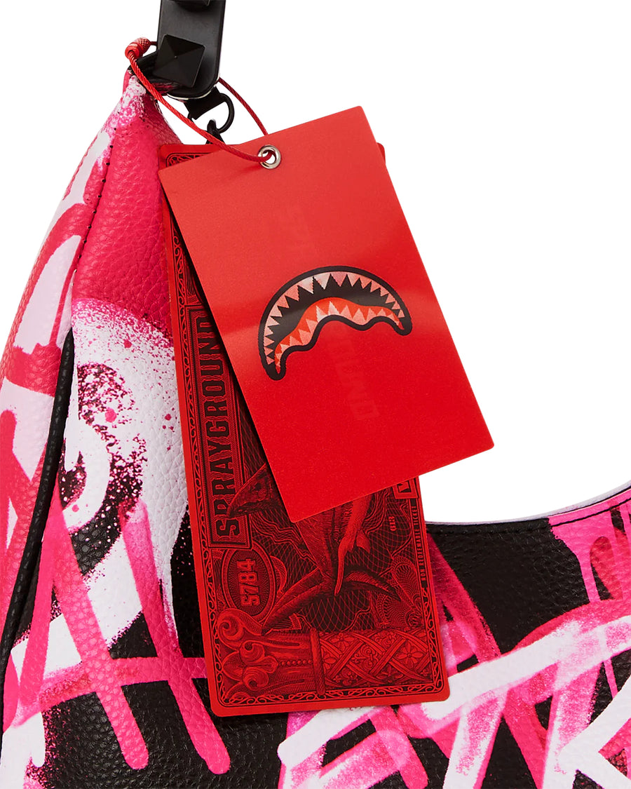 Borsa Sprayground PINK GRAFF CITY VICE SHOULDER BAG 