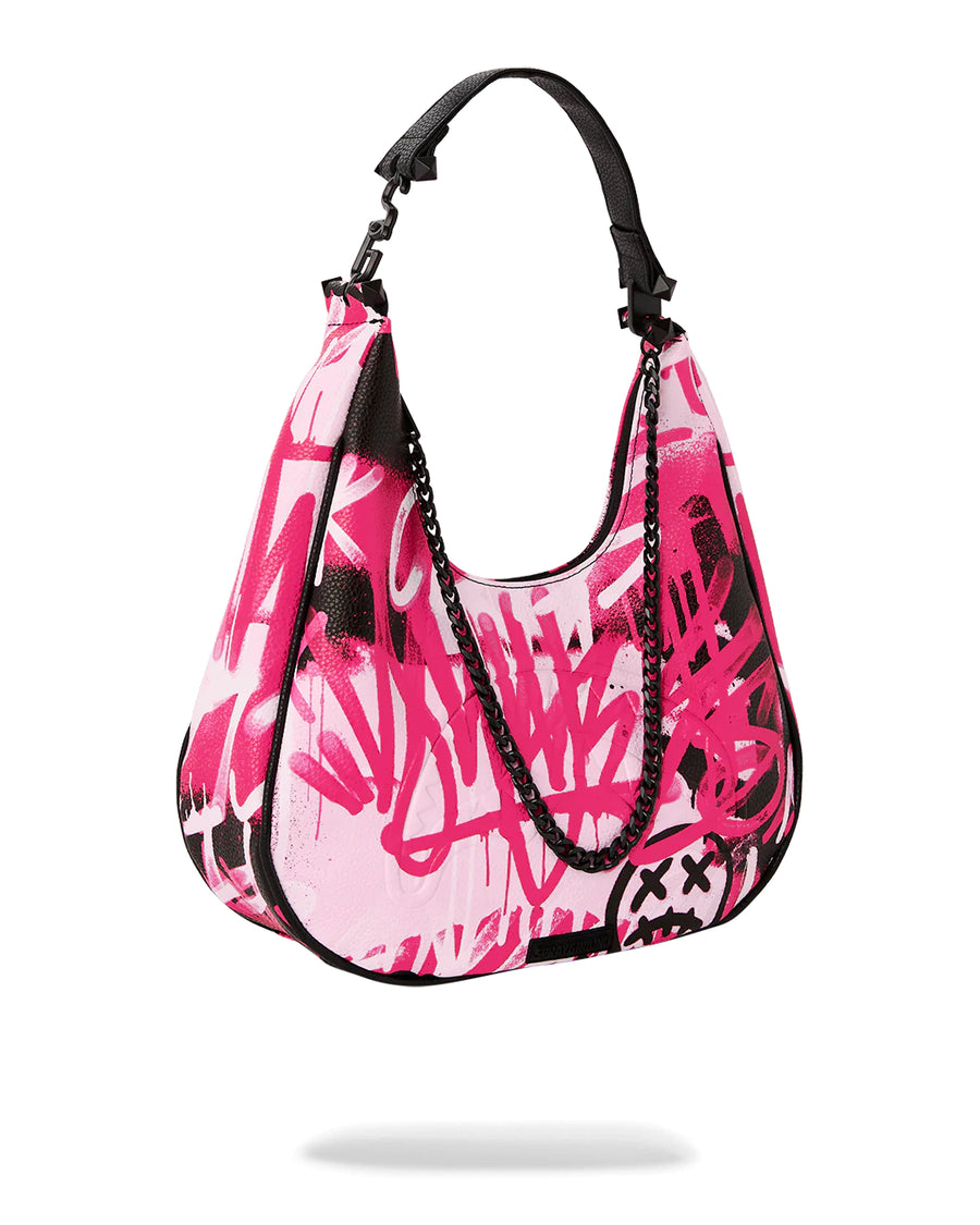 Borsa Sprayground PINK GRAFF CITY VICE SHOULDER BAG 