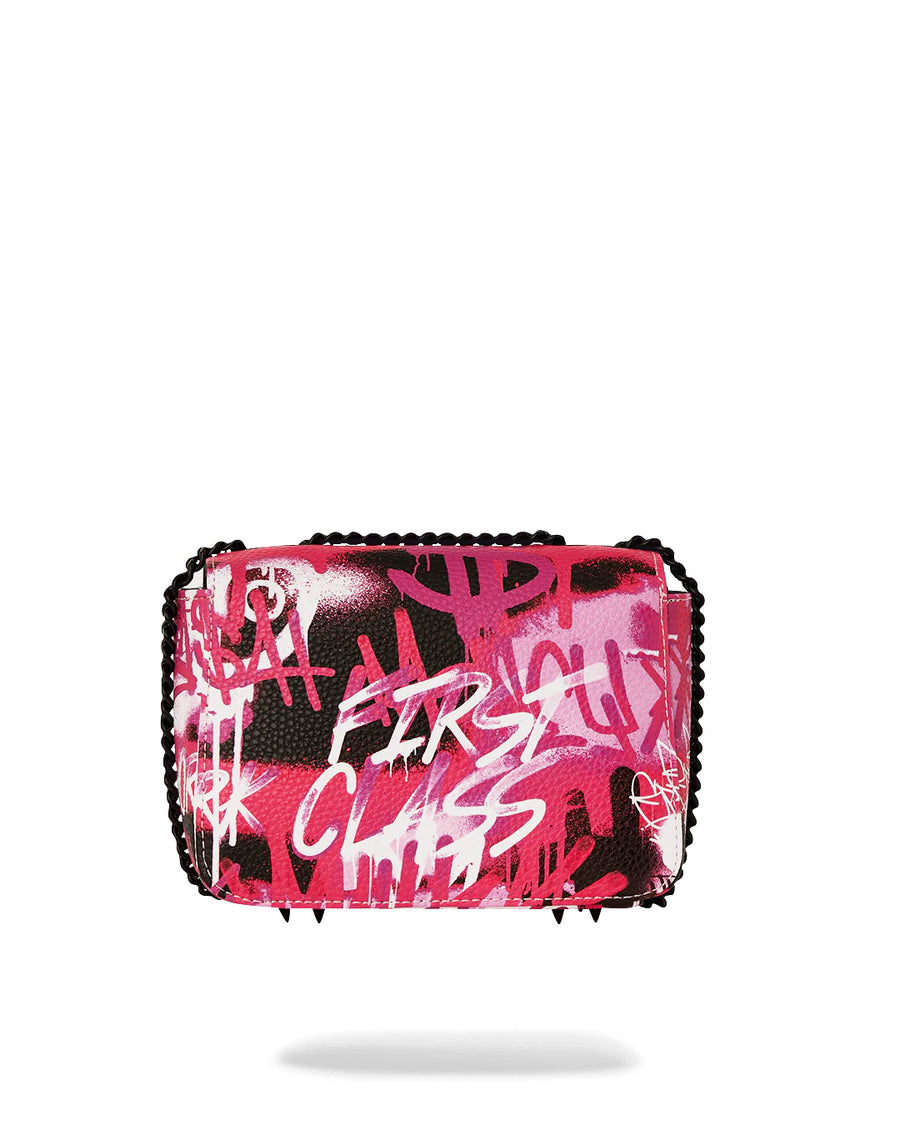 Sprayground  PINK GRAFF CITY HANDBAG