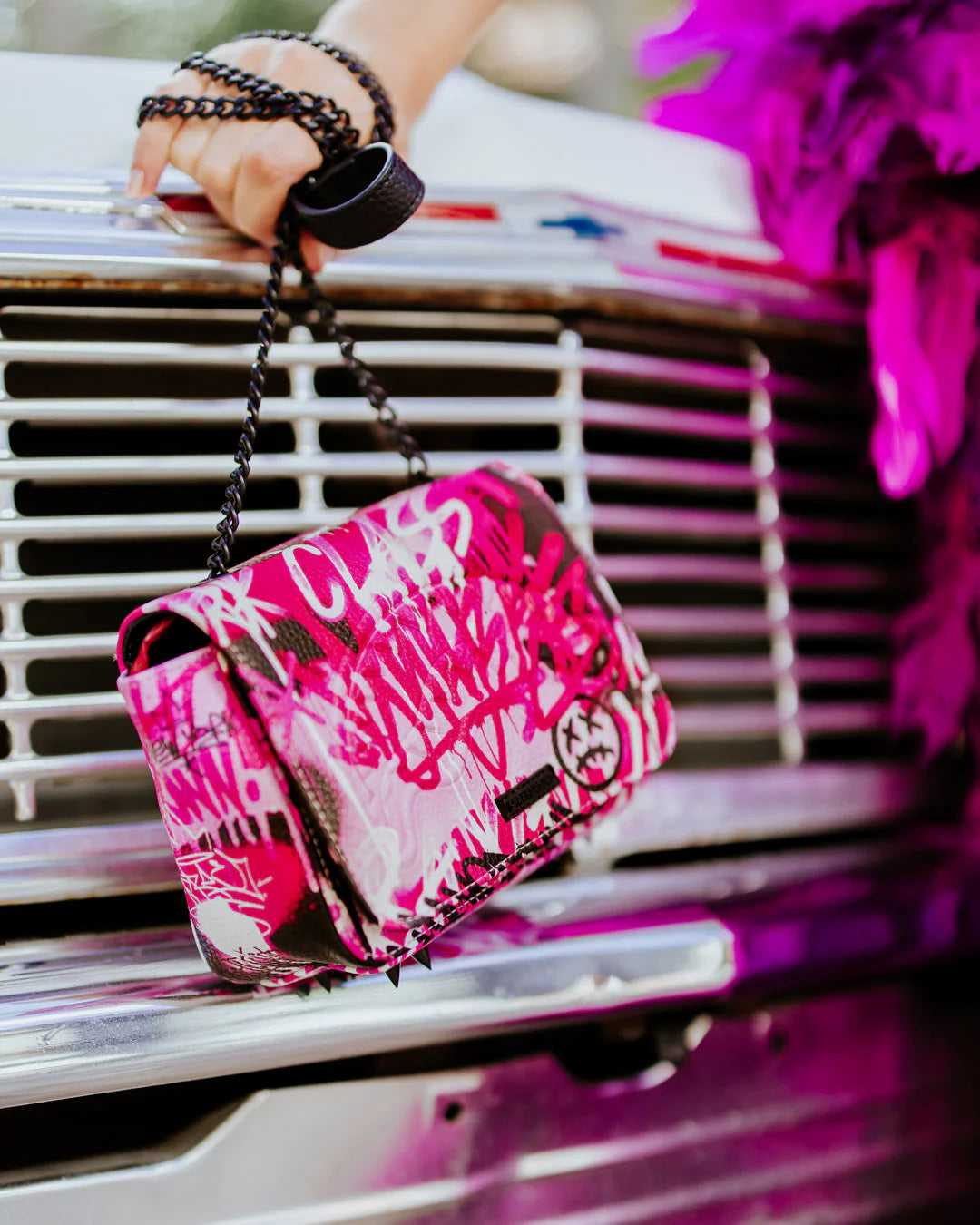 Pink Graff City Handbag