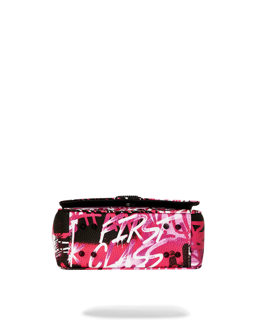 Sprayground  PINK GRAFF CITY HANDBAG