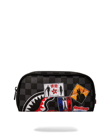 Pochette e beauty Sprayground GLOBAL MOGUL LOST TICKET PENCIL POUCH 