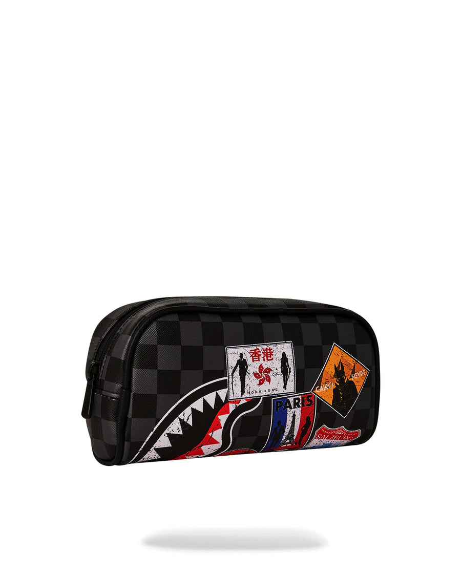 Pochette Sprayground GLOBAL MOGUL LOST TICKET PENCIL POUCH 