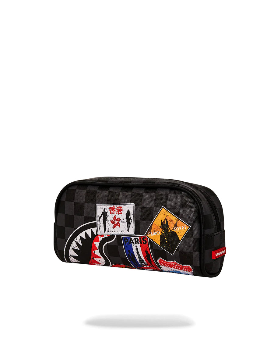 Pochette Sprayground GLOBAL MOGUL LOST TICKET PENCIL POUCH 