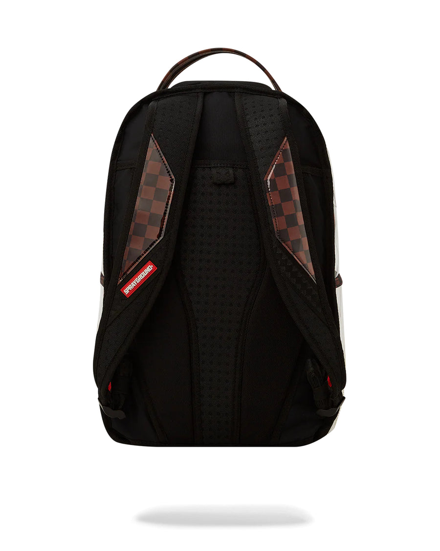 Sprayground  CLEAR BROWN CHECK CLEAR BACKPACK CHECK