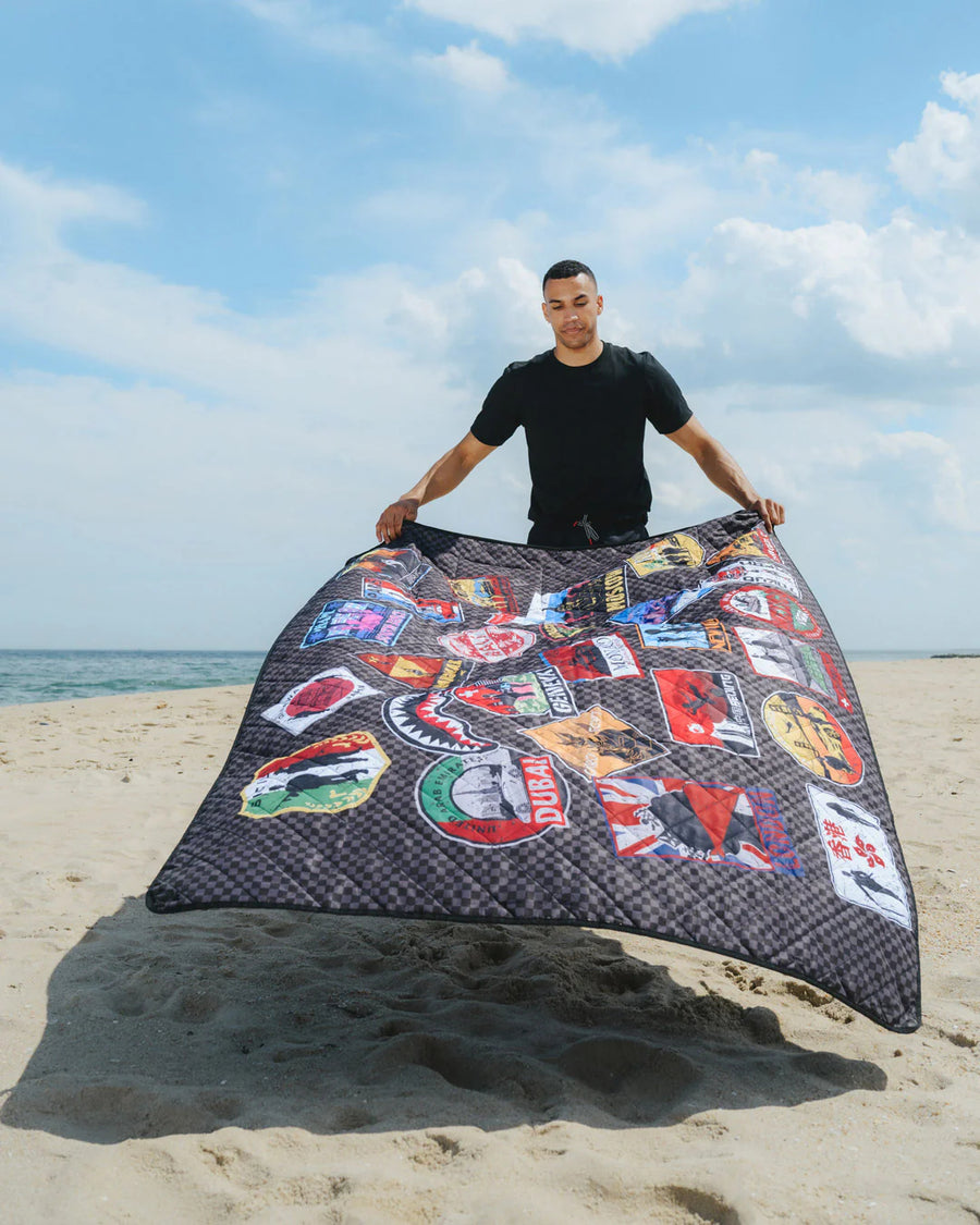 Borsa Sprayground GLOBAL MOGUL BEACH THROW 