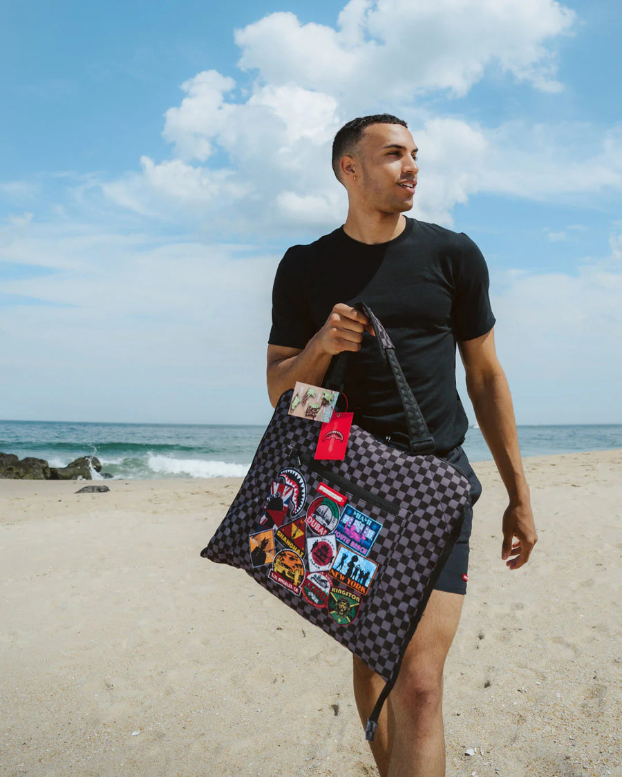 Borsa Sprayground GLOBAL MOGUL BEACH THROW 