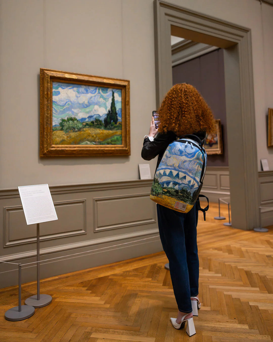 Met Wheat Field Backpack