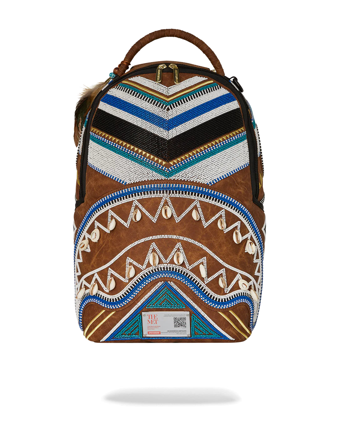 Met Africa Beads Backpack