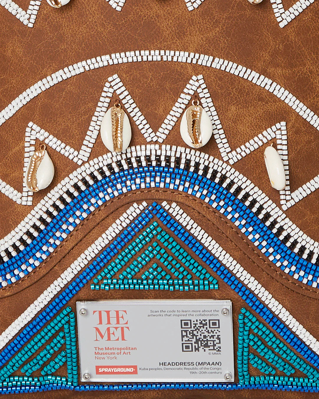 Met Africa Beads Backpack