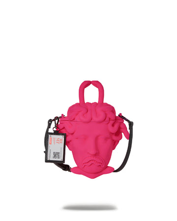 Bolsa pequeña Sprayground MET MEDUSA PINK MARBLE 