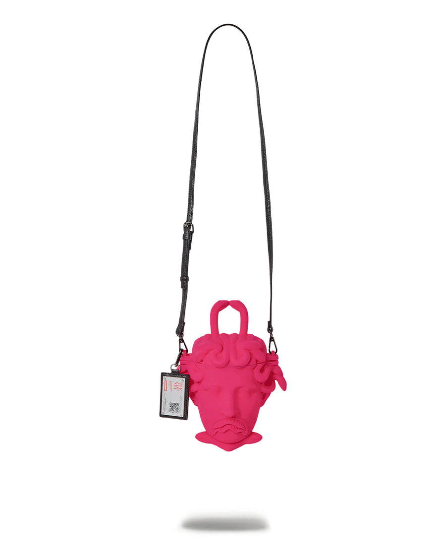 Bolsa pequeña Sprayground MET MEDUSA PINK MARBLE 