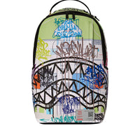 Met Graffiti Map Shark Backpack