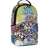 Met Graffiti Map Shark Backpack