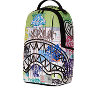 Met Graffiti Map Shark Backpack