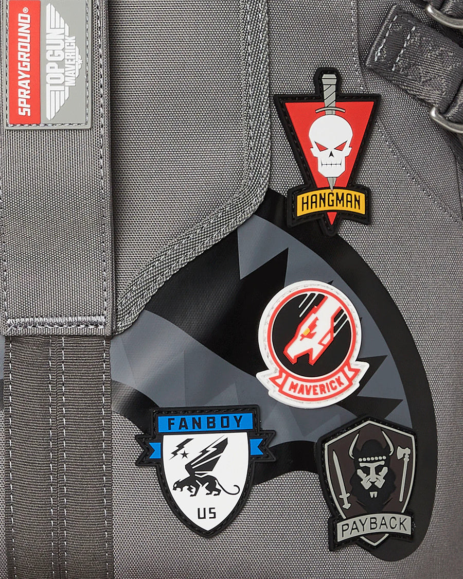 Sprayground  TOP GUN PATCHES DLX BACKPACK