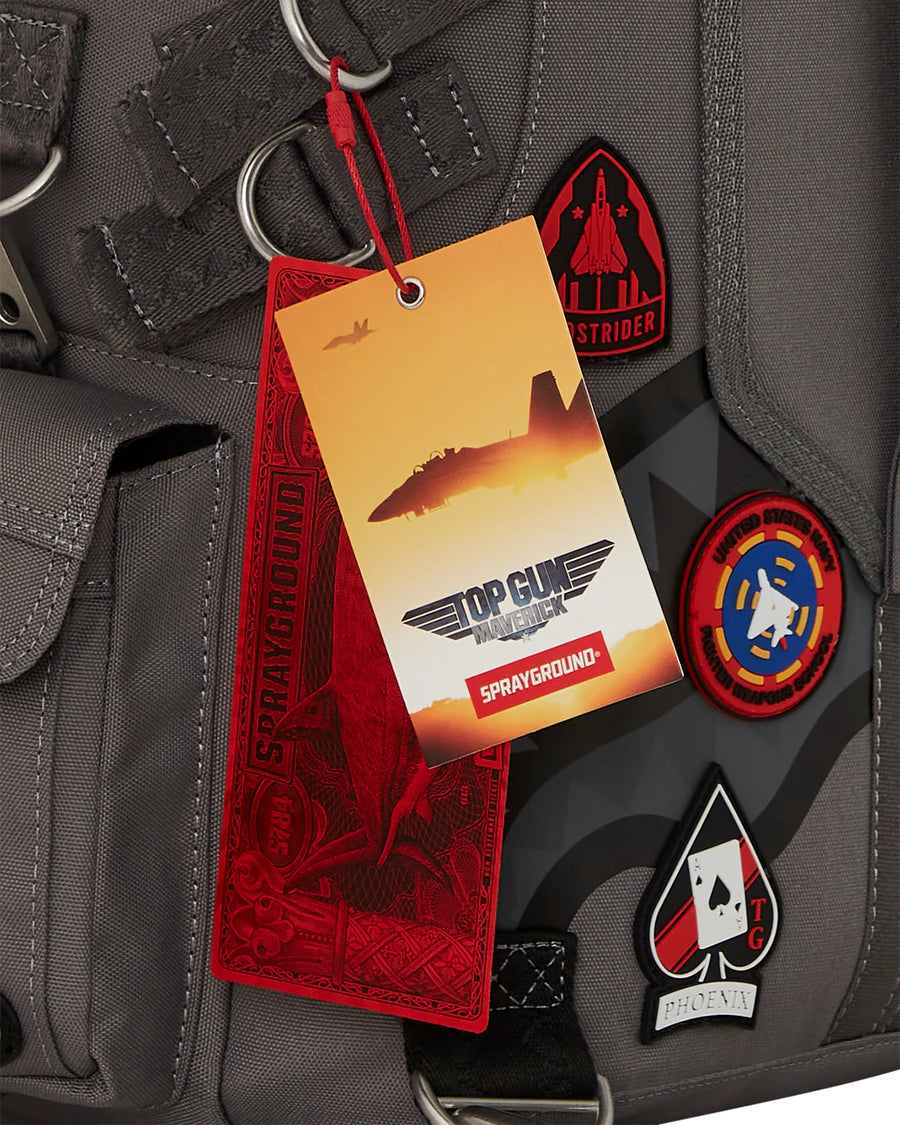 Sprayground  TOP GUN PATCHES DLX BACKPACK