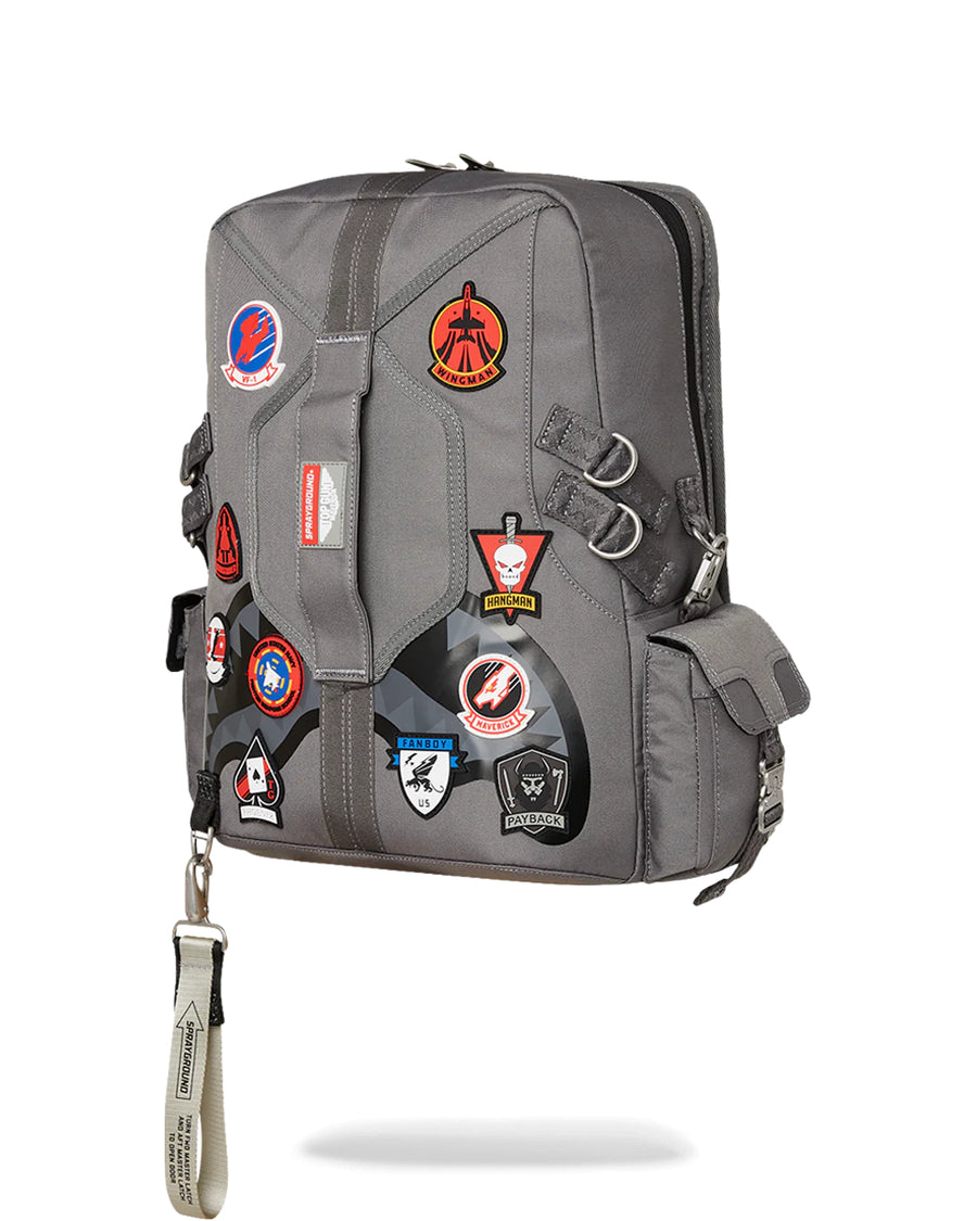 Sprayground  TOP GUN PATCHES DLX BACKPACK