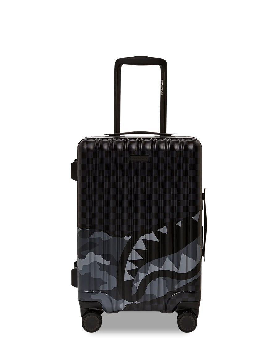 Sprayground  SPLIT UP CAMO TEAR CARRYON HARD LUGGAGE