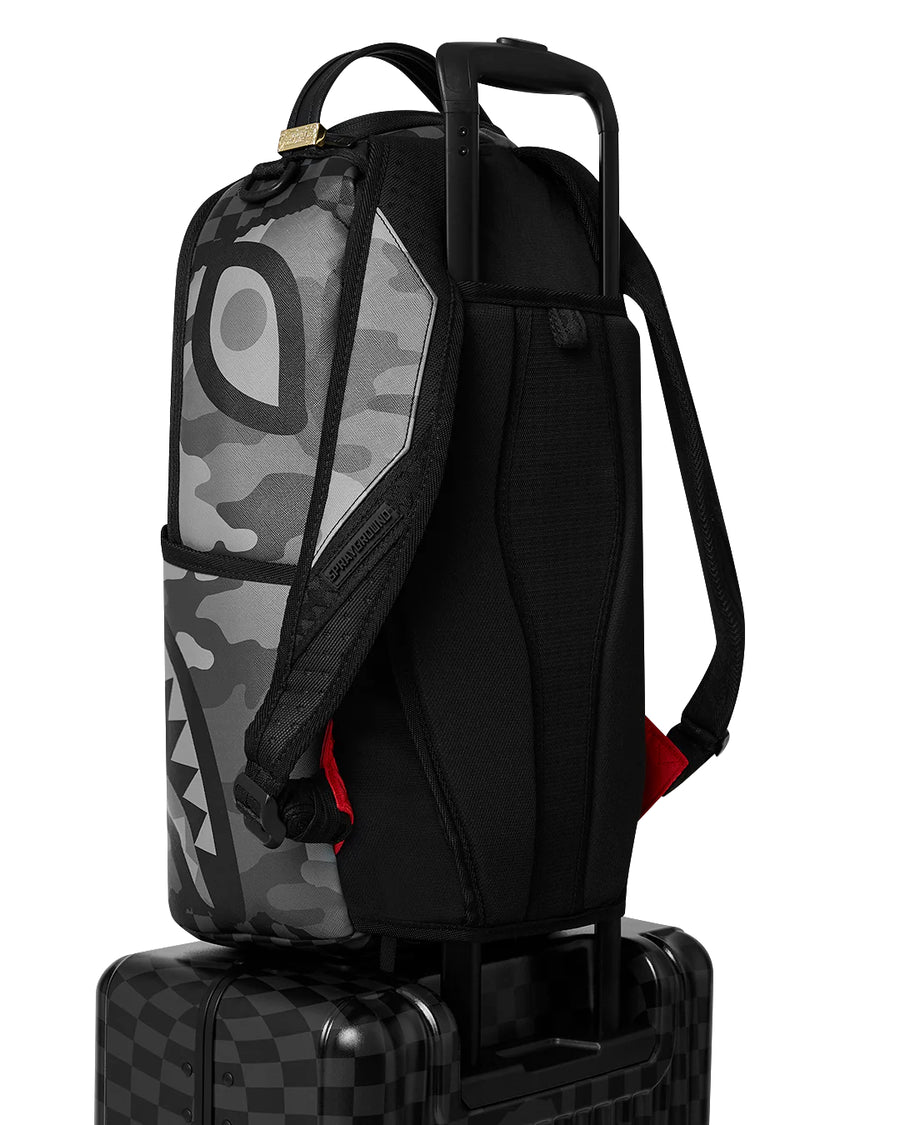 Bagage Sprayground SPLIT UP CAMO TEAR CARRYON HARD LUGGAGE 