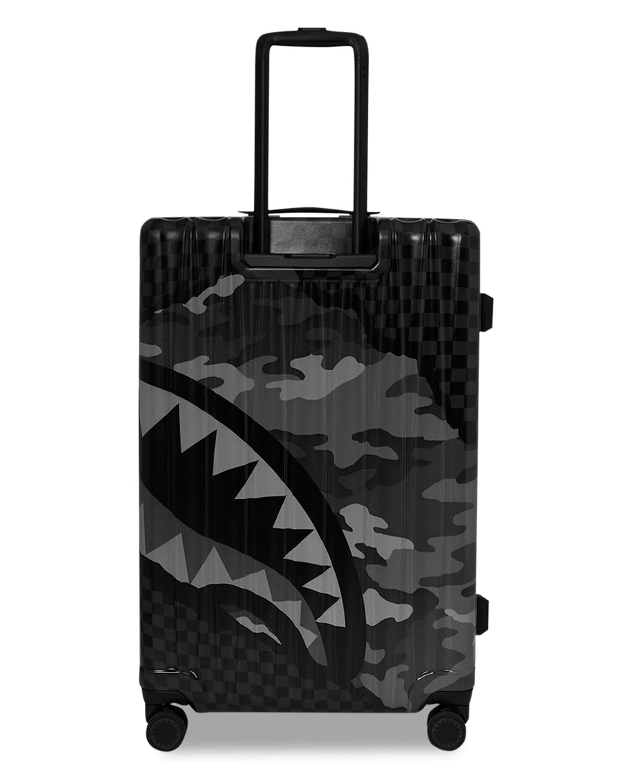 Sprayground  SPLIT UP CAMO TEAR LARGE HARD LUGGAGE