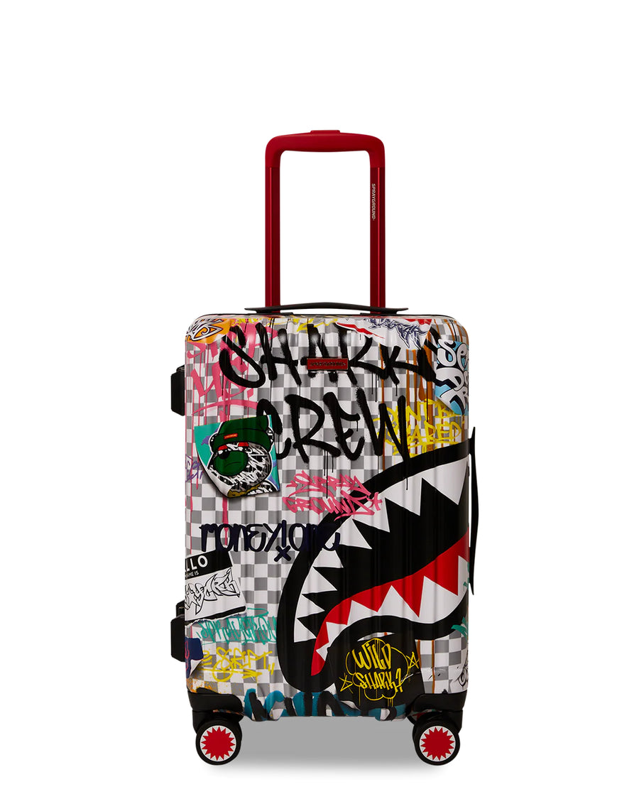 Maleta Sprayground SIP THE RIZZ CREAM HARDSHELL CARRYON 