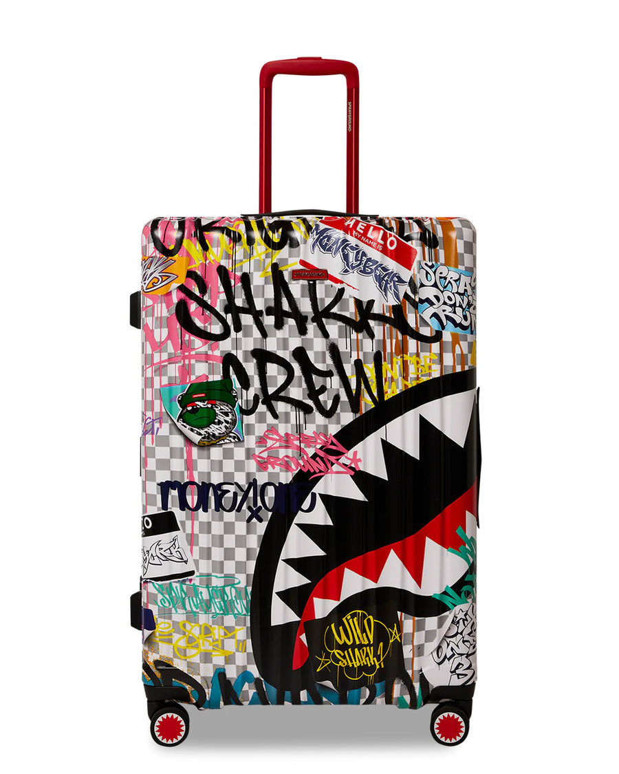 Sprayground  SIP THE RIZZ CREAM LARGE HARDSHELL LUGGAGE