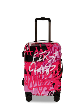 Sprayground  PINK GRAFF CITY CARRYON HARD LUGGAGE