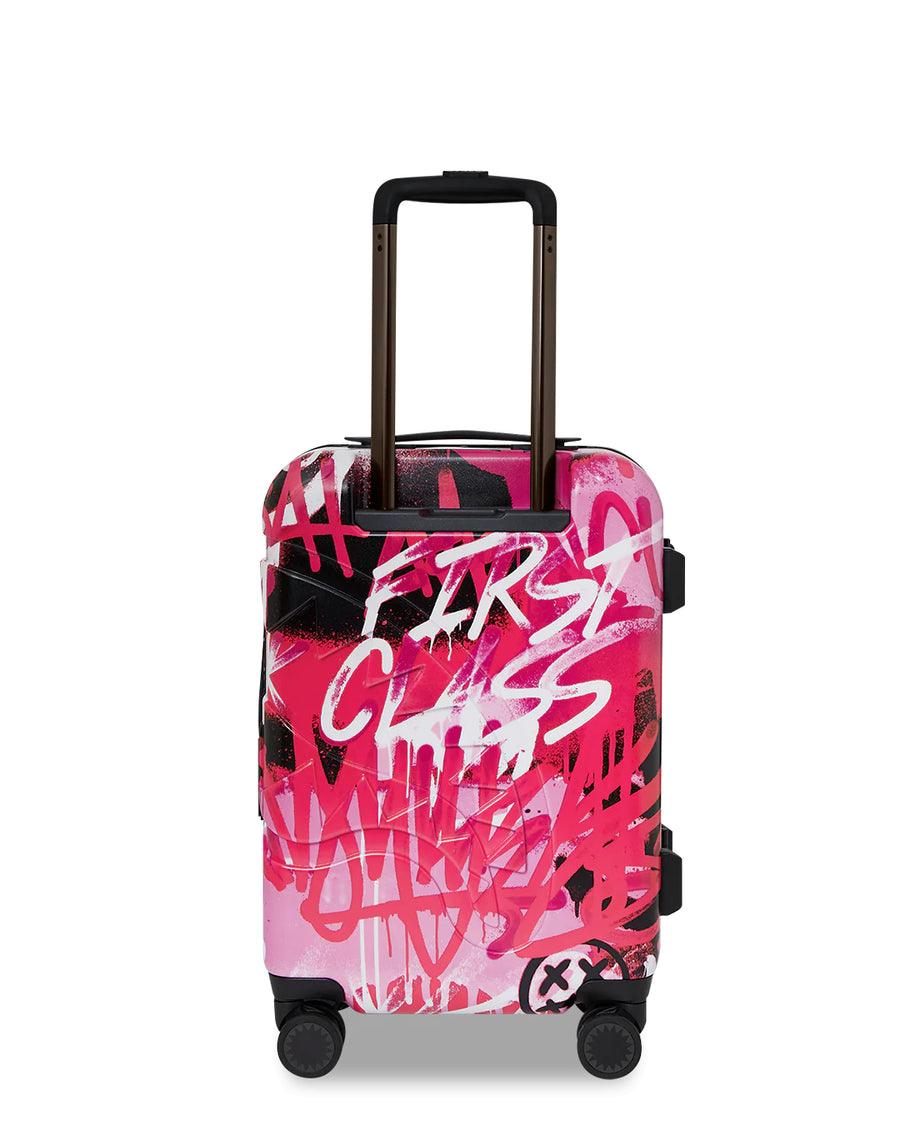 Bagage Sprayground PINK GRAFF CITY CARRYON HARD LUGGAGE 