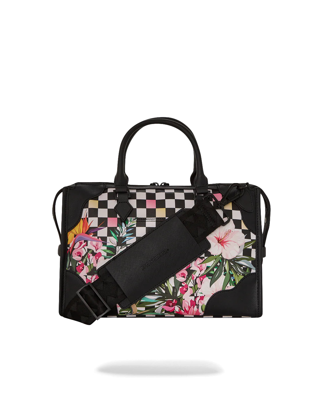 Miami Flowers Mini Triangle Duffle