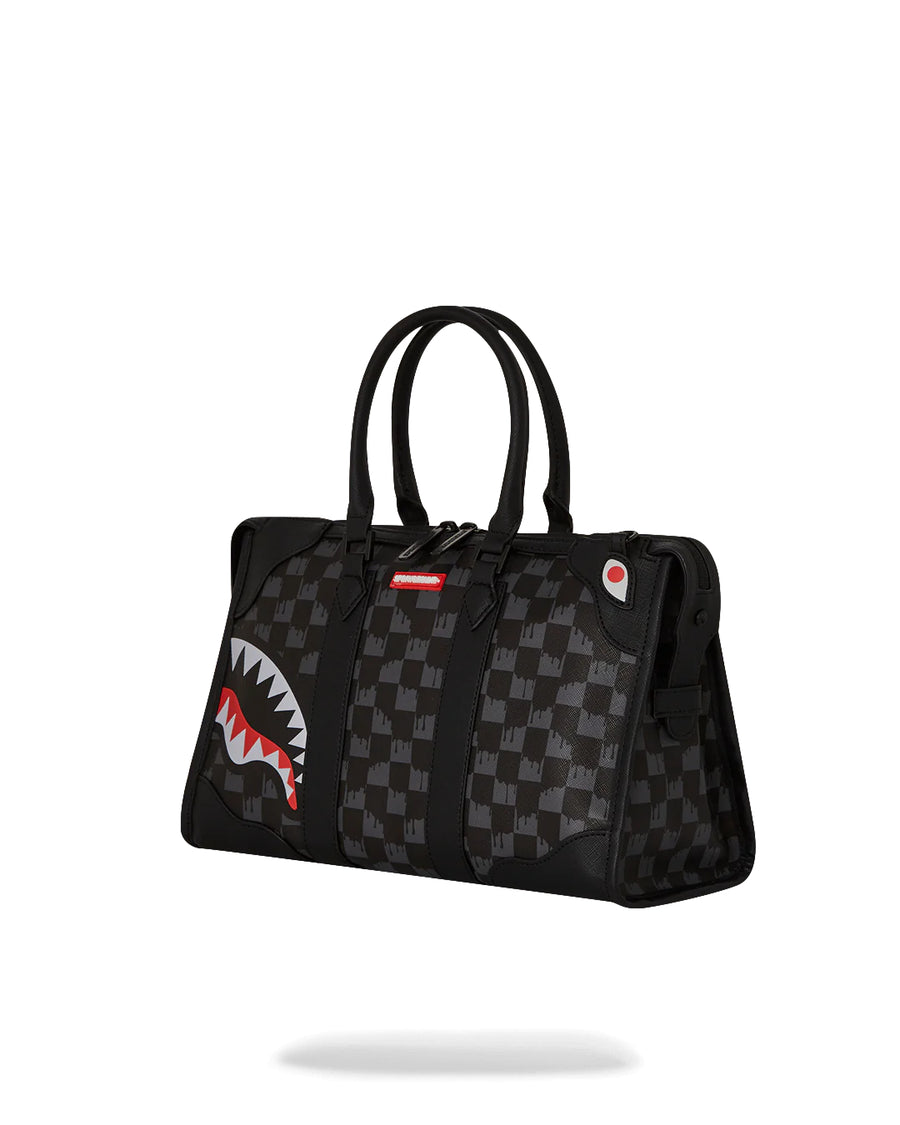 Sprayground  DRIP CHECK SHARK MINI DUFFLE