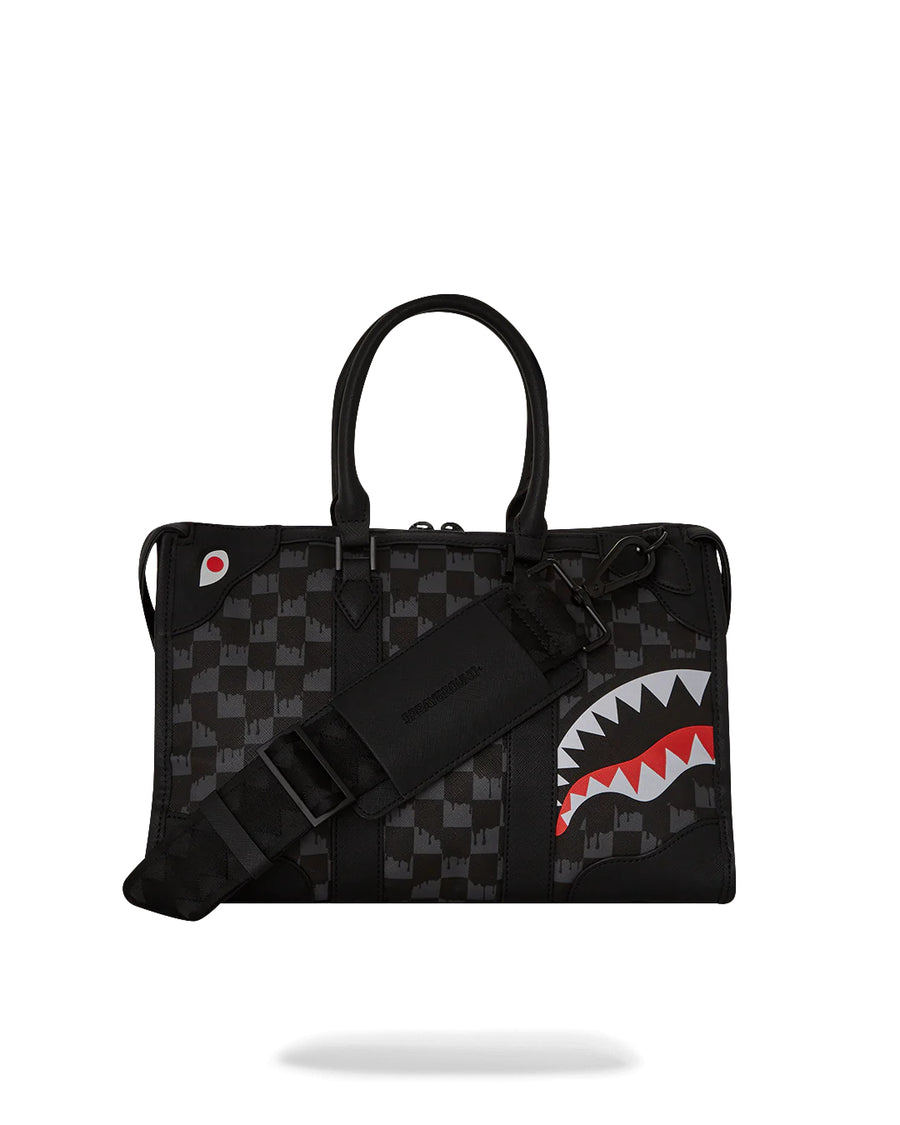 Borsa Sprayground DRIP CHECK SHARK MINI DUFFLE 