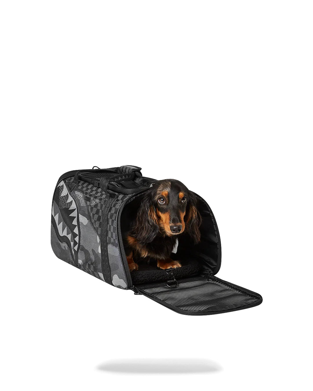 Sprayground Split Up Camo Tear Large Pet Carrier