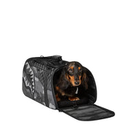 Split Up Camo Tear Large Pet Carrier