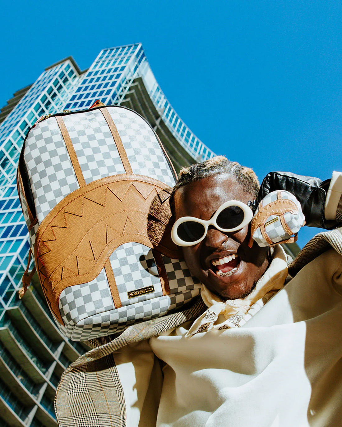 HENNY CREAM KEYCHAIN