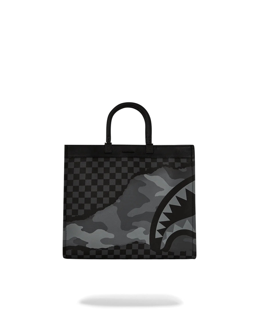 Sprayground  SPLIT UP CAMO TEAR TORTUGA TOTE