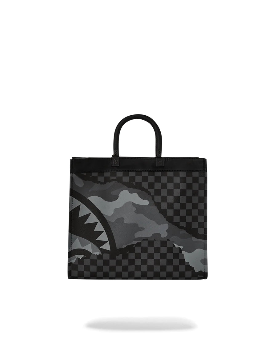 Sprayground  SPLIT UP CAMO TEAR TORTUGA TOTE