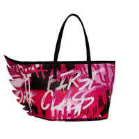 Pink Graff City Winged Tote